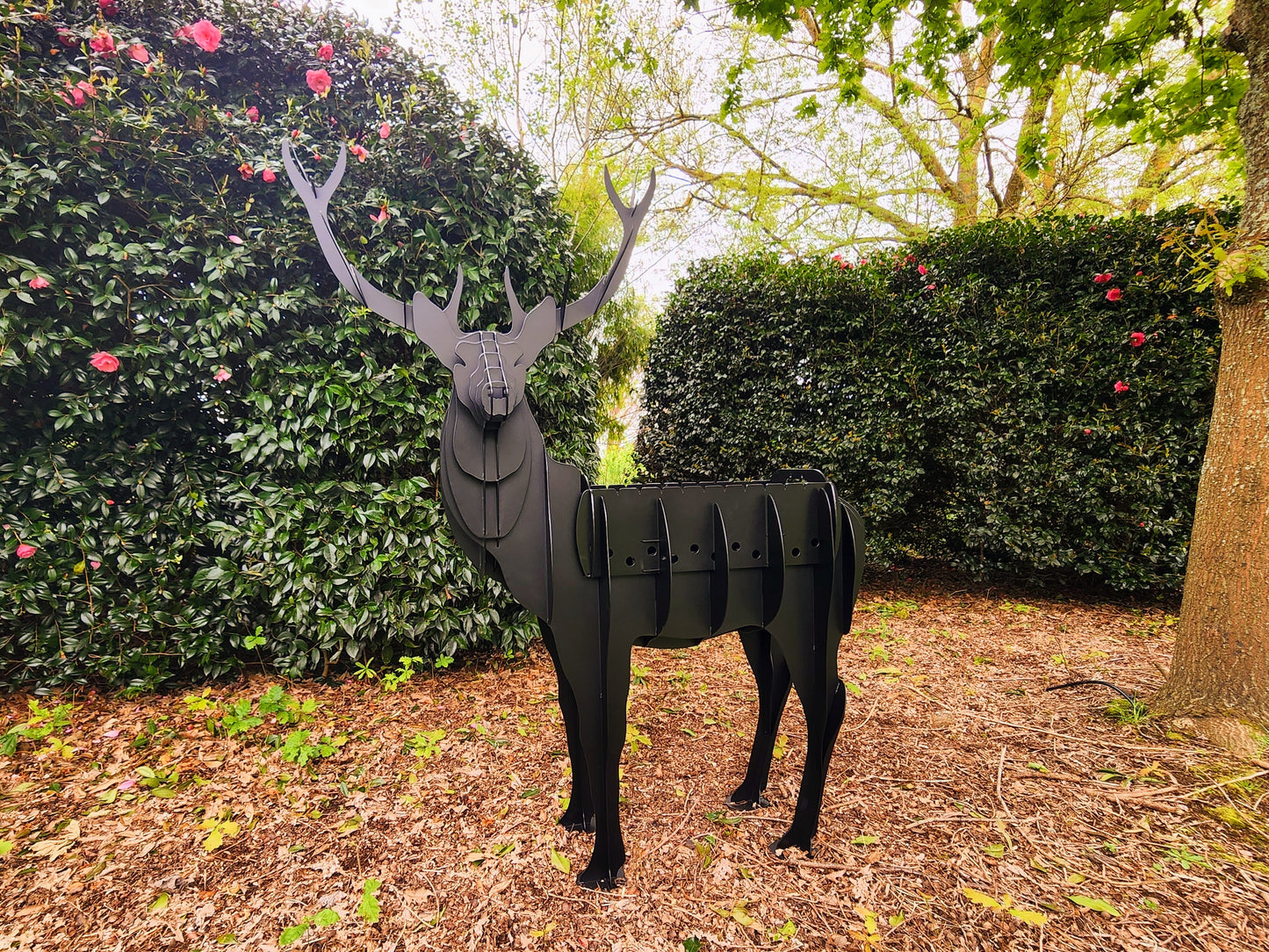 Stag Sculpture BBQ